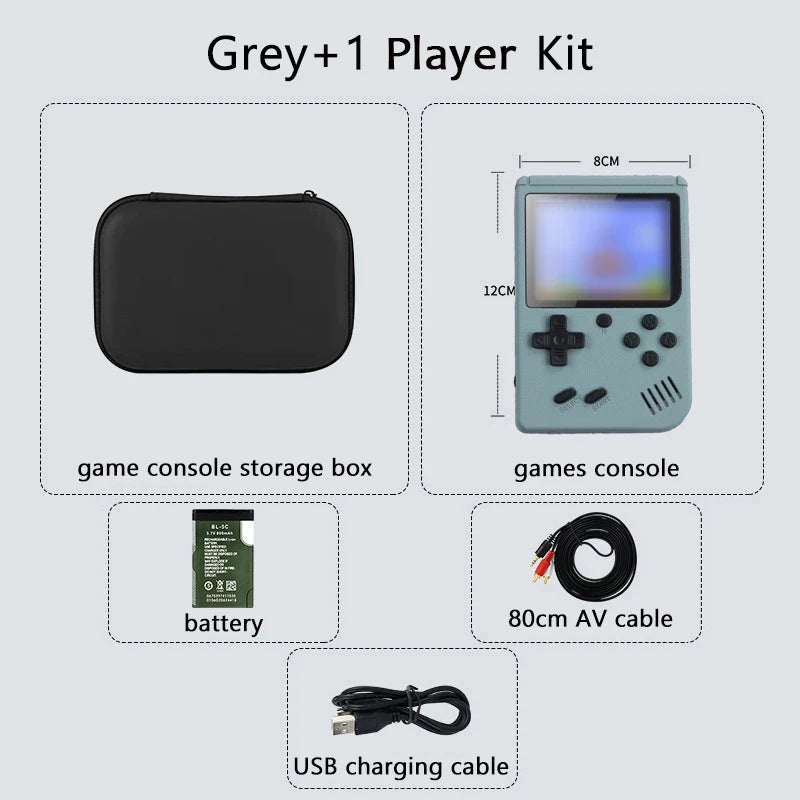 RetroPlay™ – 500+ Classic Games Handheld Console