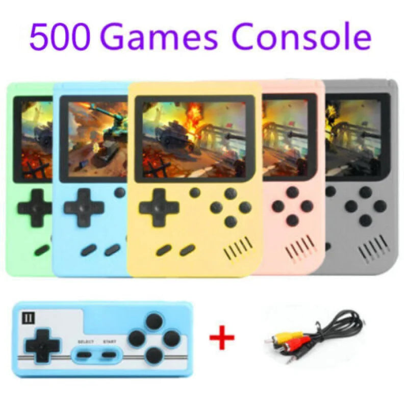 RetroPlay™ – 500+ Classic Games Handheld Console