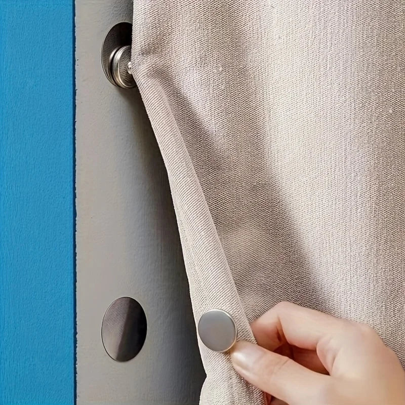 MagnaHold™ – Modern Magnetic Curtain Holder