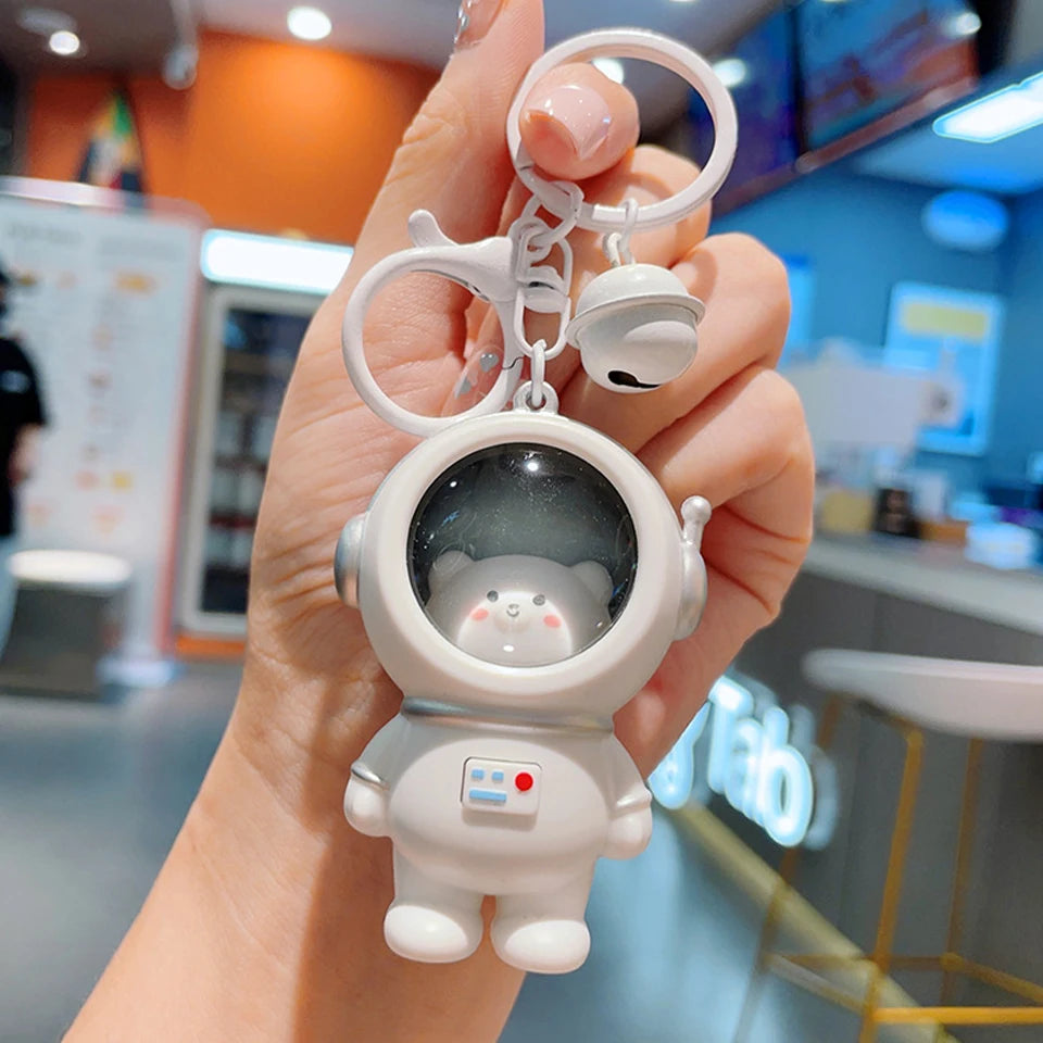 Cute Glowing Night Light Astronaut Cat