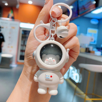 Cute Glowing Night Light Astronaut Cat