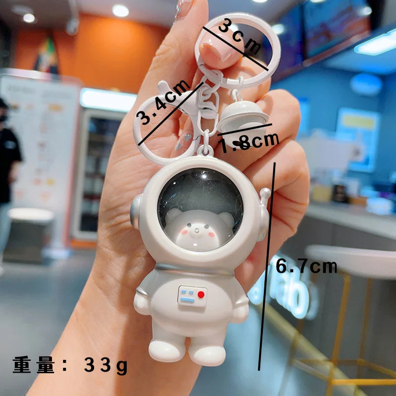 Cute Glowing Night Light Astronaut Cat